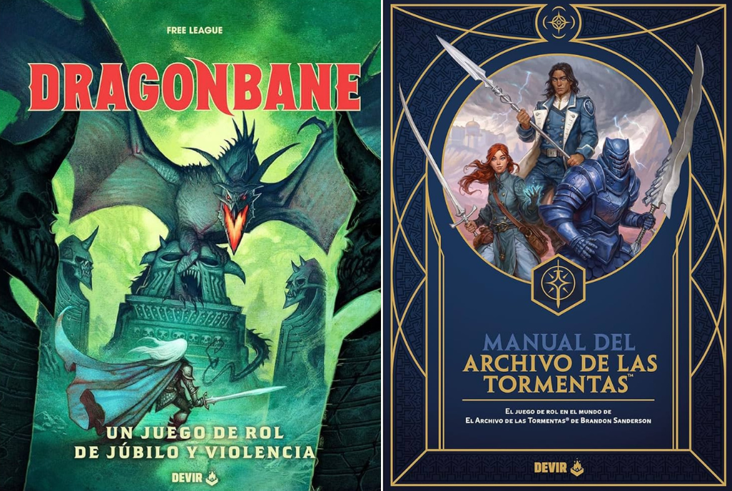 Devir asesta un golpe sobre la mesa: Traerá ‘Cosmere’ y ‘Dragonbane’ en español para 2026